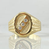 Trinity Ring 2.6gr / Size 11 / 18K Gold ©