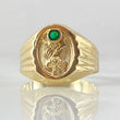Eagle Signet Ring 2.6gr / Size 9 3/4 / 18K Gold ©