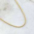Mouse Tail Chain 4.25gr / 40cm / +3 18K Gold *