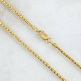 Mouse Tail Chain 4.25gr / 40cm / +3 18K Gold *