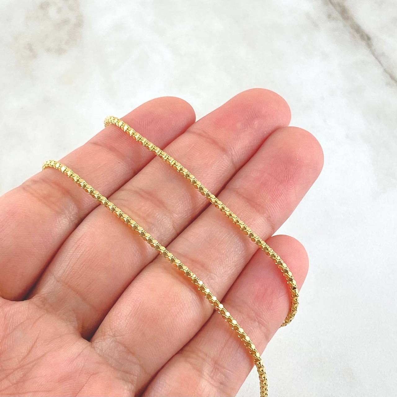 Mouse Tail Chain 3.95gr / 40cm / +3 18K Gold ©