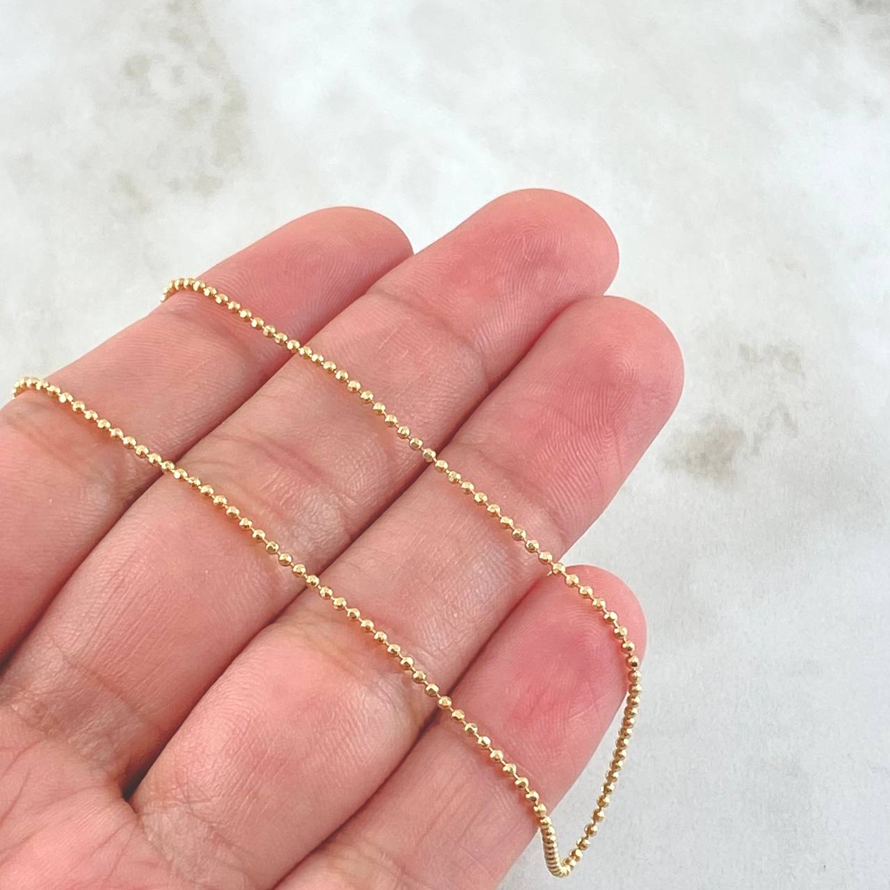 Military Chain 3.15gr / 50cm / +3 18K Gold ©