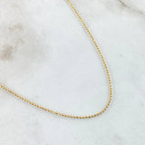 Military Chain 1.9gr / 45cm / +3 18K Gold ©