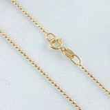 Military Chain 1.9gr / 45cm / +3 18K Gold ©
