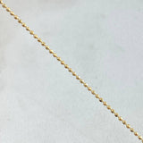 Military Chain 1.9gr / 45cm / +3 18K Gold ©