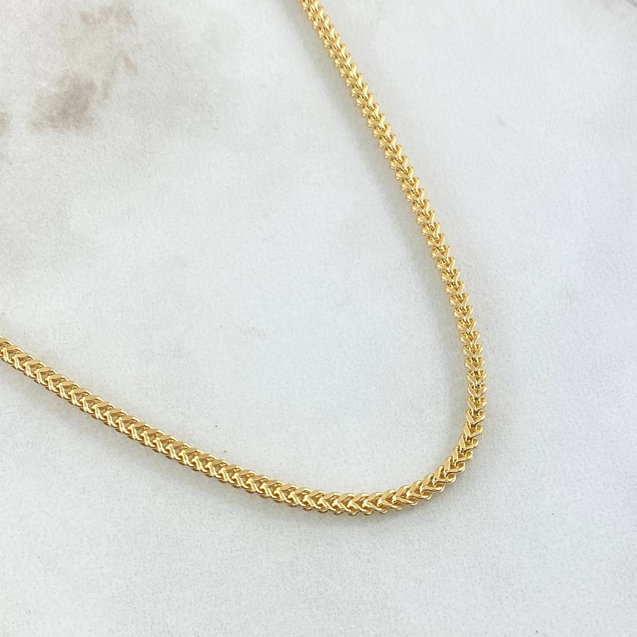 Franco Chain 8.8gr / 23.6in / +3 18K Gold ©