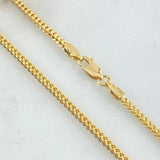 Franco Chain 8.8gr / 23.6in / +3 18K Gold ©