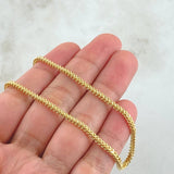 Franco Chain 8.8gr / 23.6in / +3 18K Gold ©
