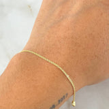 Bracelet 1.15gr / 7.1in / +1 18K Gold ©