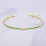 Tennis Bracelet 3.9g / 7 in / 1.8mm Yellow Gold 18K