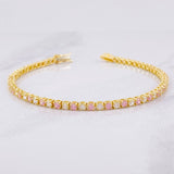 Tennis Bracelet 8.15g / 6 3/4 in / 2.7mm Yellow Gold 18K