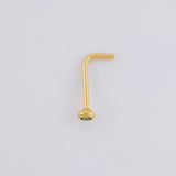 Spark Piercing 0.1g / 1/4 in 18K Yellow Gold