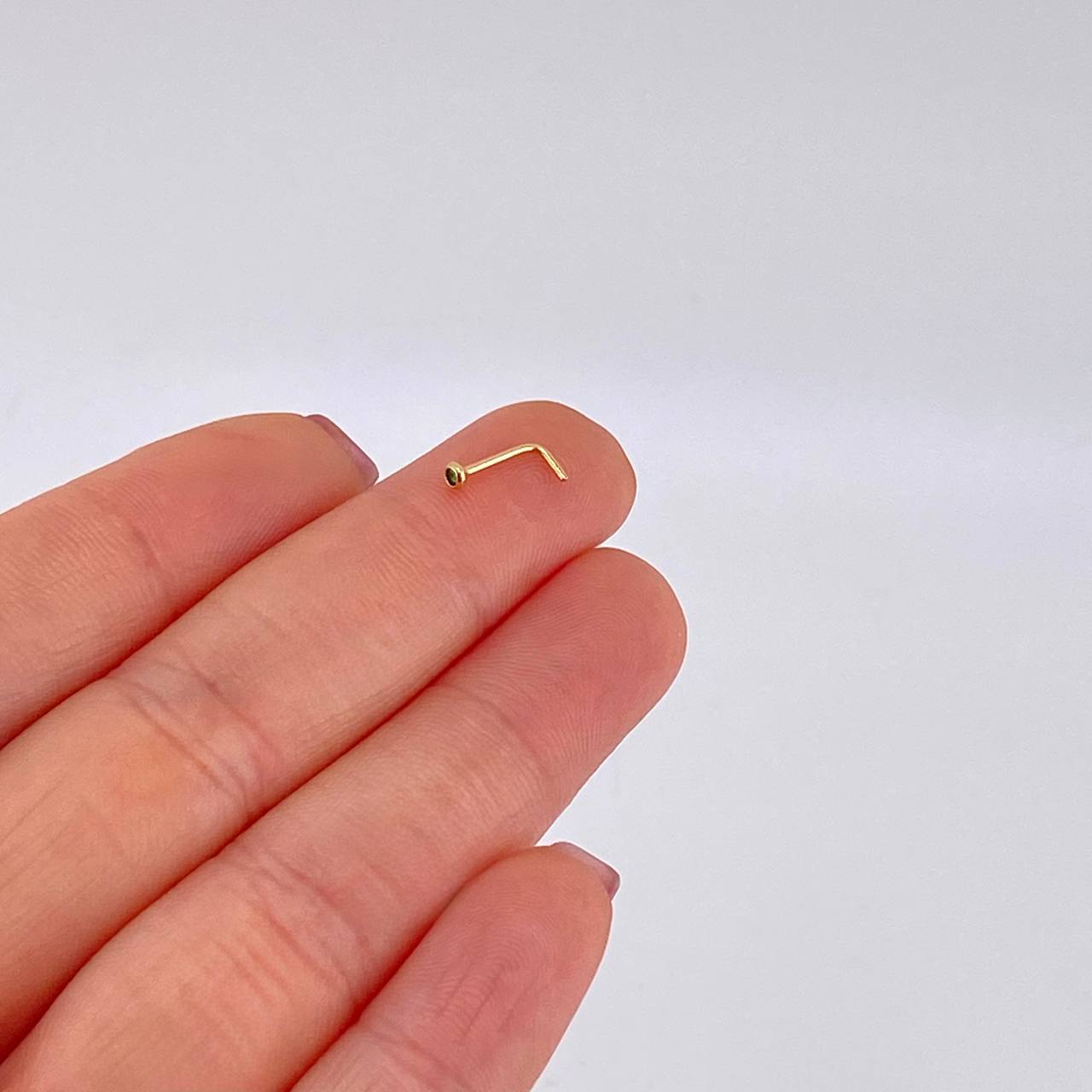 Spark Piercing 0.1g / 1/4 in 18K Yellow Gold