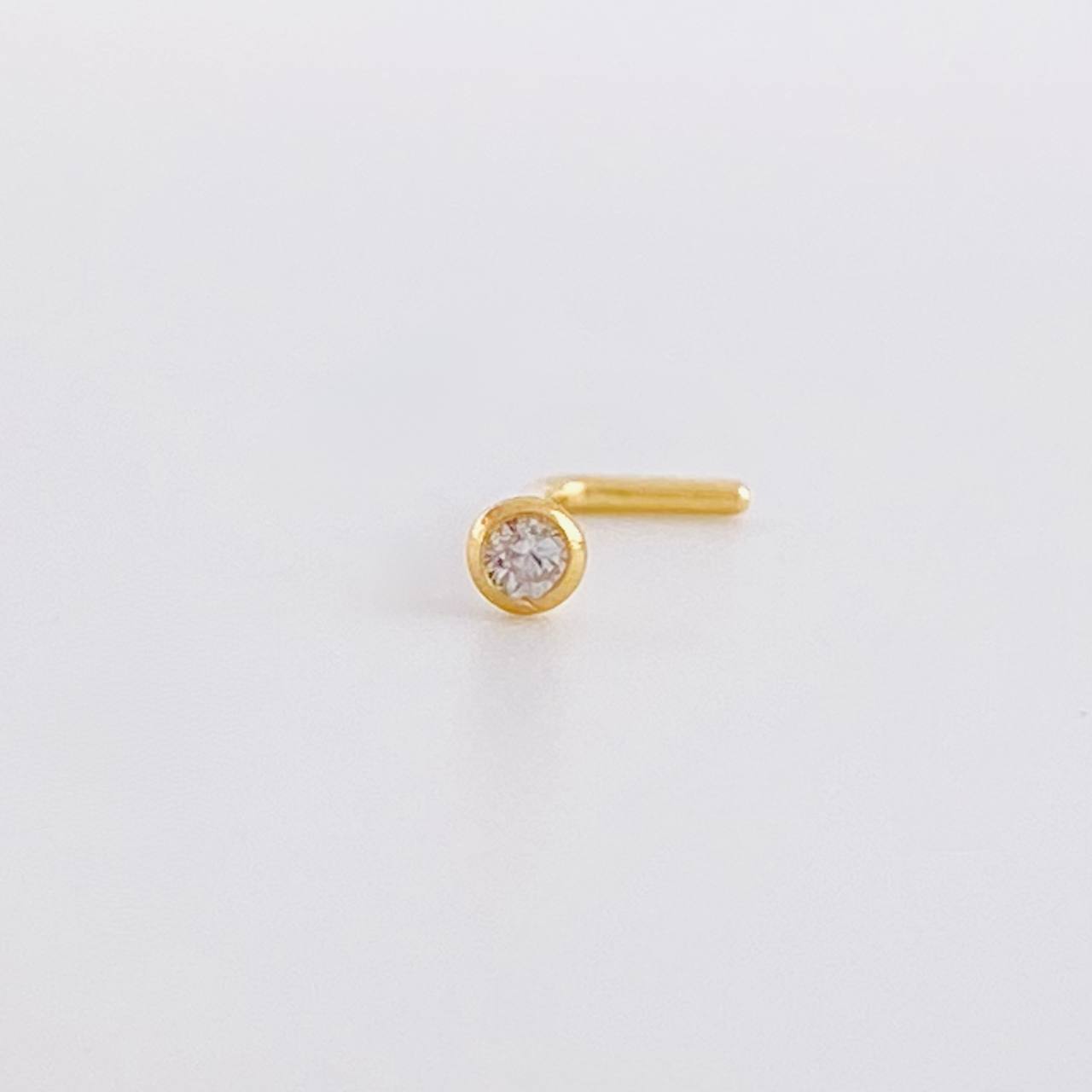 Spark Piercing 0.1g / 1/4 in 18K Yellow Gold