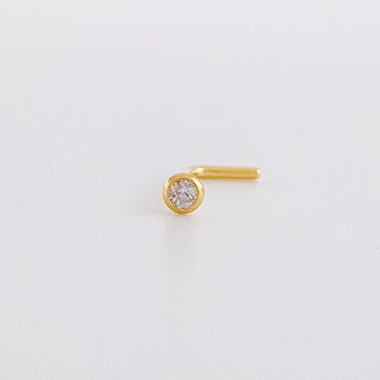 Spark Piercing 0.1g / 1/4 in 18K Yellow Gold