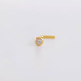 Spark Piercing 0.1g / 1/4 in 18K Yellow Gold