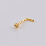 Spark Piercing 0.1g / 1/4 in 18K Yellow Gold