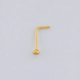 Spark Piercing 0.1g / 1/4 in 18K Yellow Gold