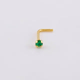 Spark Piercing 0.1g / 1/2 in 18K Yellow Gold