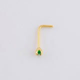 Spark Piercing 0.1g / 1/2 in 18K Yellow Gold
