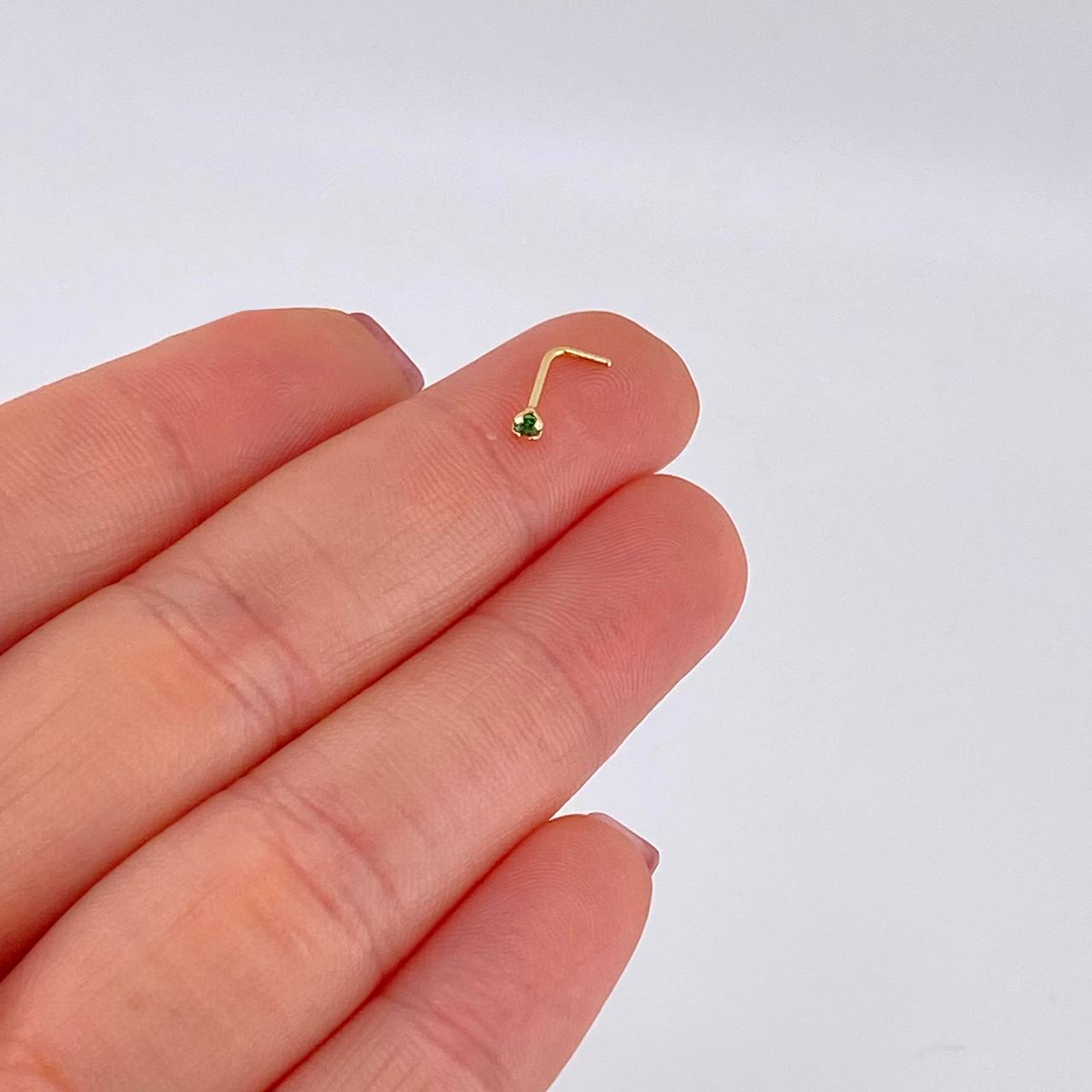 Spark Piercing 0.1g / 1/2 in 18K Yellow Gold