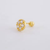 Piercing Circle 0.6g / 1/2 in 18K Yellow Gold