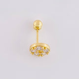 Piercing Circle 0.6g / 1/2 in 18K Yellow Gold