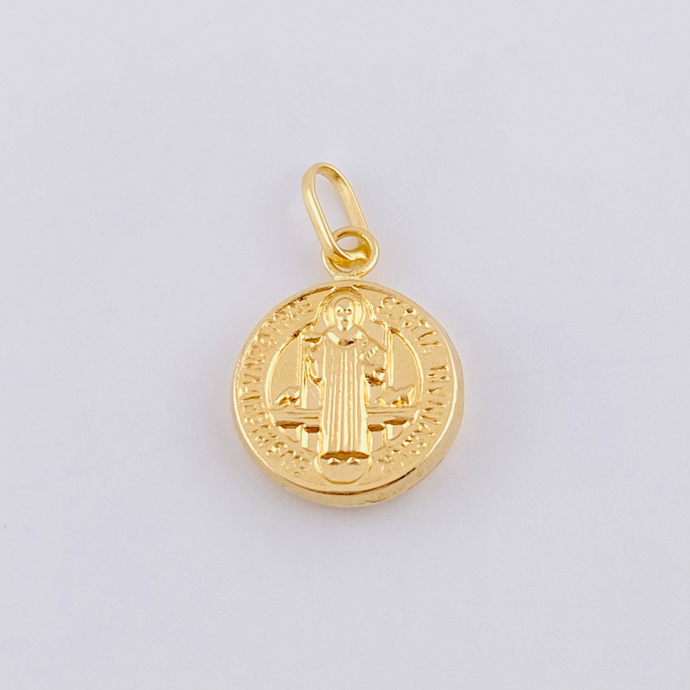 Pendant San Benito 0.9g / 3/4 in Yellow Gold 18K