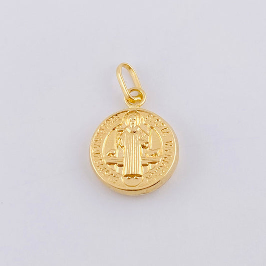 Dije San Benito 0.85g / 3/4 in Oro Amarillo 18K