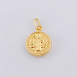 Pendant San Benito 0.85g / 3/4 in Yellow Gold 18K