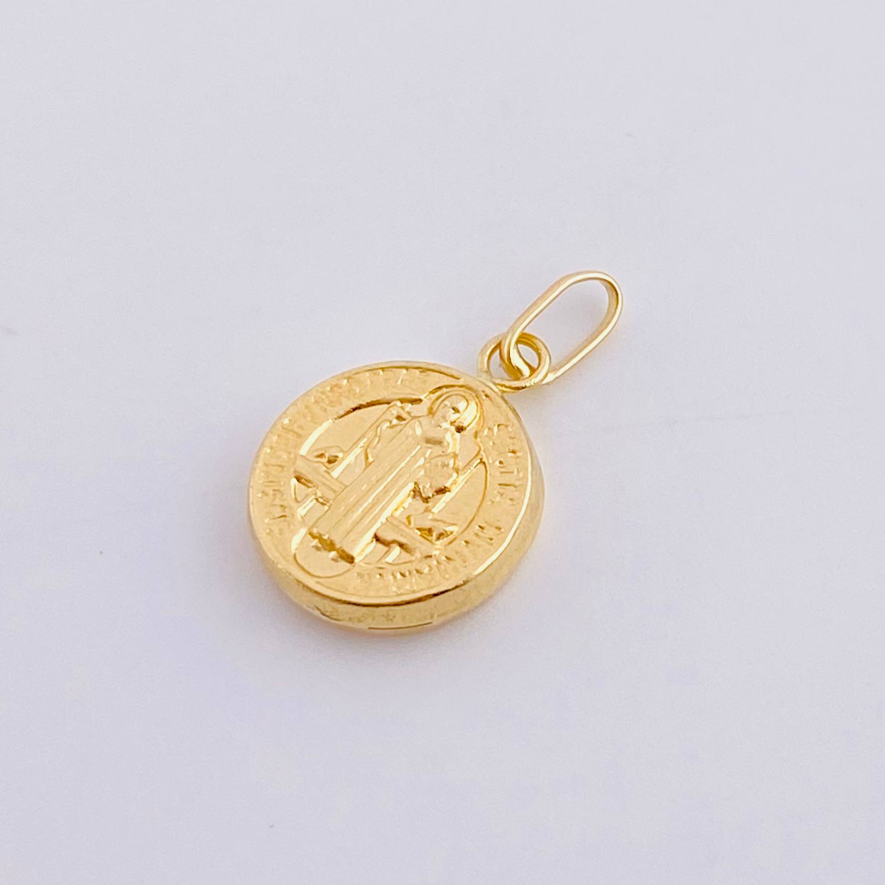 Pendant San Benito 0.85g / 3/4 in Yellow Gold 18K
