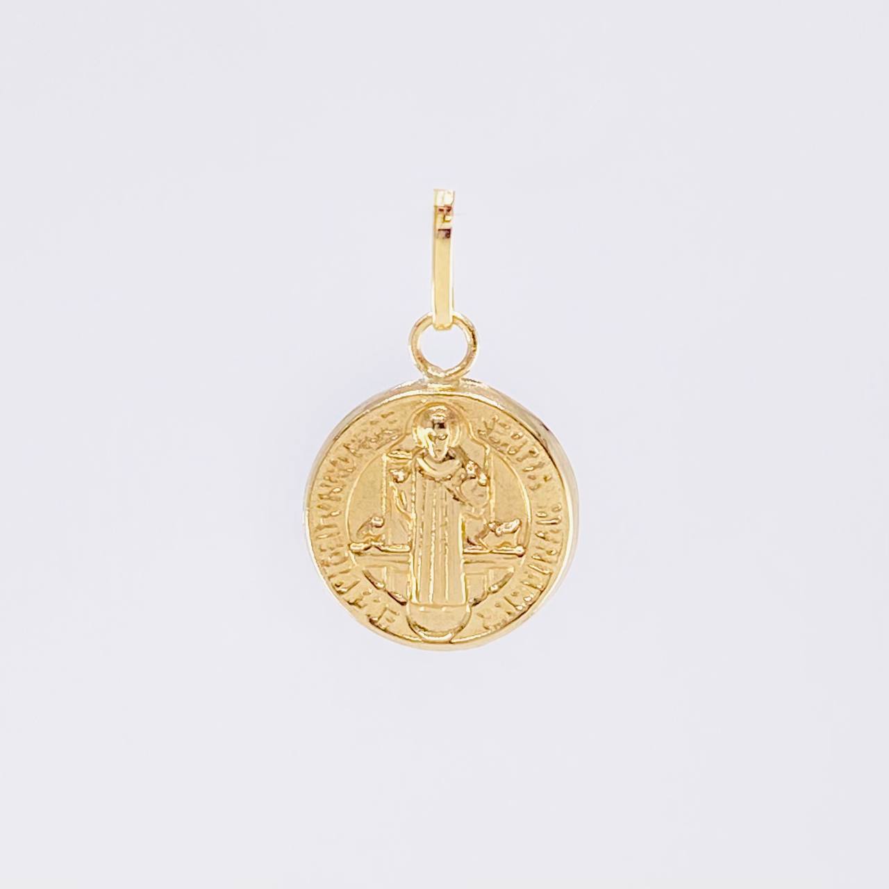 Pendant San Benito 1.1g / 3/4 in Yellow Gold 18K