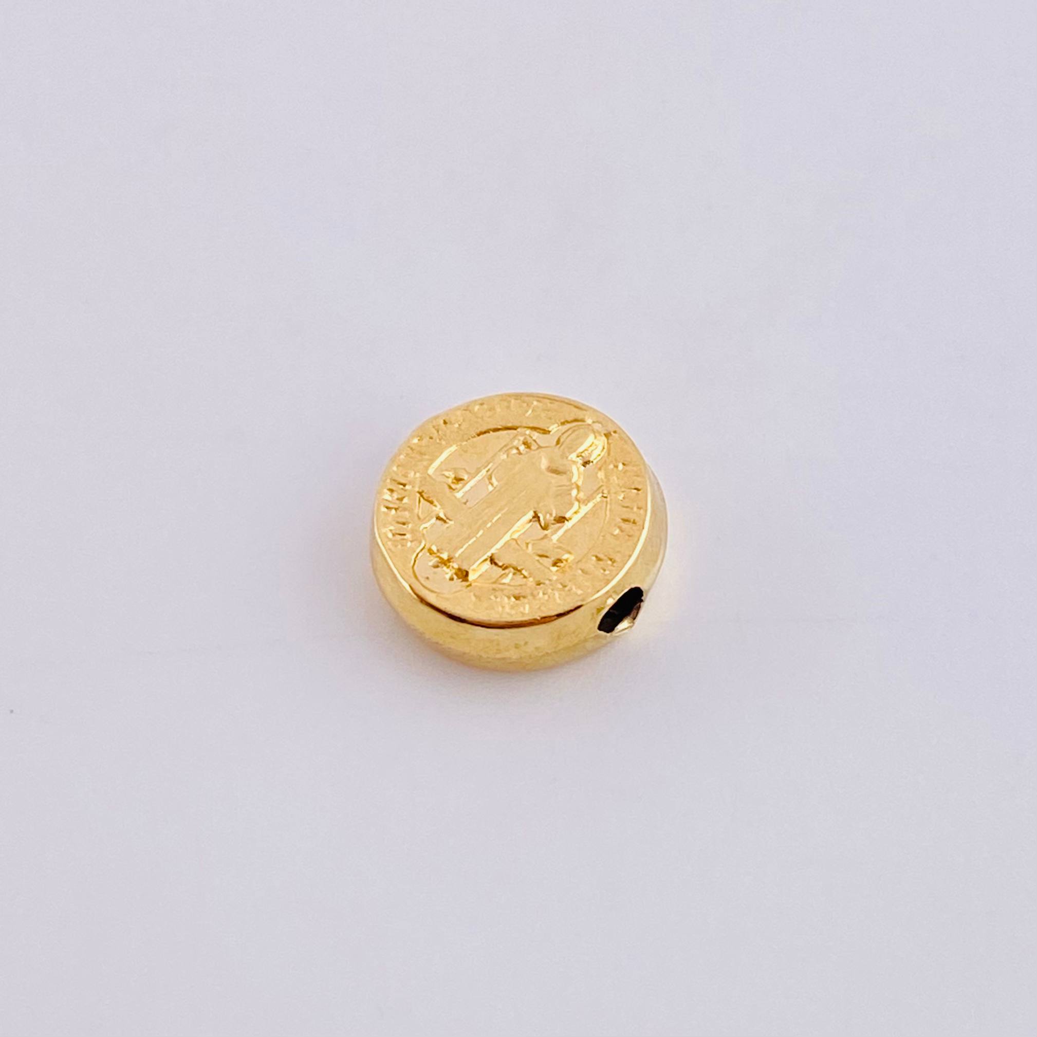 Herraje San Benito 0.55g / 1/2 in Oro Amarillo 18K