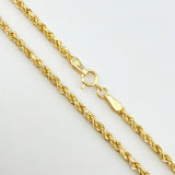 Rope Chain 3.85gr / 60cm / 2.2mm Yellow Gold +3 18K ©