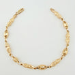 Pulso Rustico Boya Dubai 3.8gr / 7 in / 4.4mm Oro Amarillo 18K