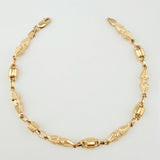 Pulso Rustico Boya Dubai 3.8gr / 7 in / 4.4mm Oro Amarillo 18K