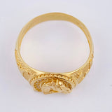Anillo Herradura Caballo 6.3gr / T10 1/2 / Oro Amarillo 18K