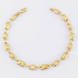 Pulso Rustico Corona Canotillo 3.85gr / 7 1/4 in / 4.5mm Oro Amarillo 18K *