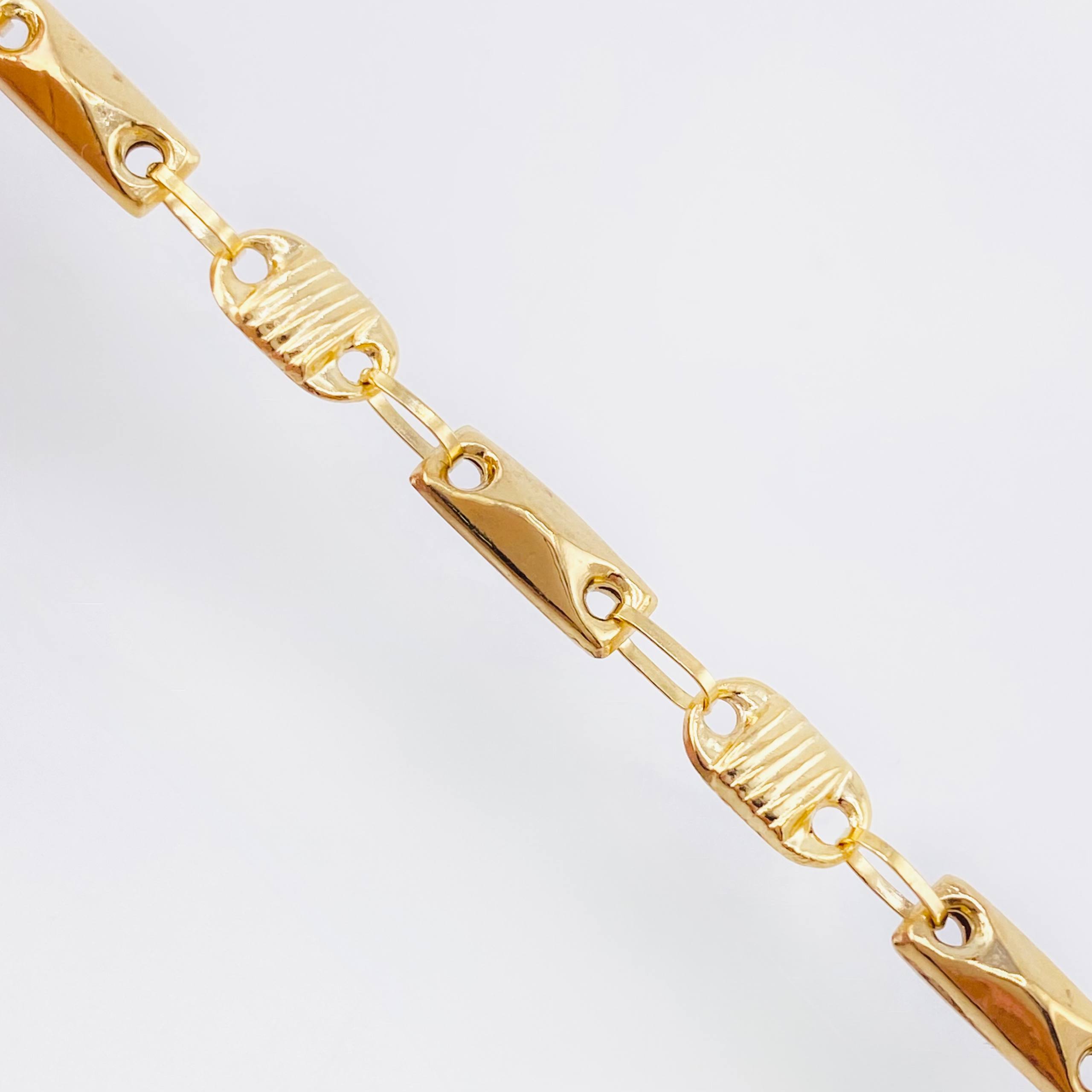 Pulso Rustico Adije Canotillo 3.7gr / 7 1/4 in / 4.7mm Oro Amarillo 18K *