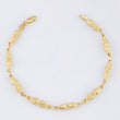 Pulso Rustico Dubai 3.65gr / 7 in / 4.4mm Oro Amarillo 18K *