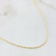 Cadena Aro Seguido 2.2gr / 23 1/2 in / Oro Amarillo +3 18K
