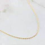 Cadena Aro Seguido 2.3gr / 23 1/2 in / Oro Amarillo +3 18K *