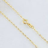 Cadena Aro Seguido 2.3gr / 23 1/2 in / Oro Amarillo +3 18K *