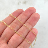 Classic Link Chain 2.25gr / 23 1/2 in / 18K Gold +3 ©