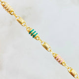 Pulso Rustico 4.9gr / 7 1/2 in / Oro Amarillo 18K *