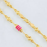 Cadena Rustica 11.35gr / 23 1/2 in / Oro Amarillo 18K *