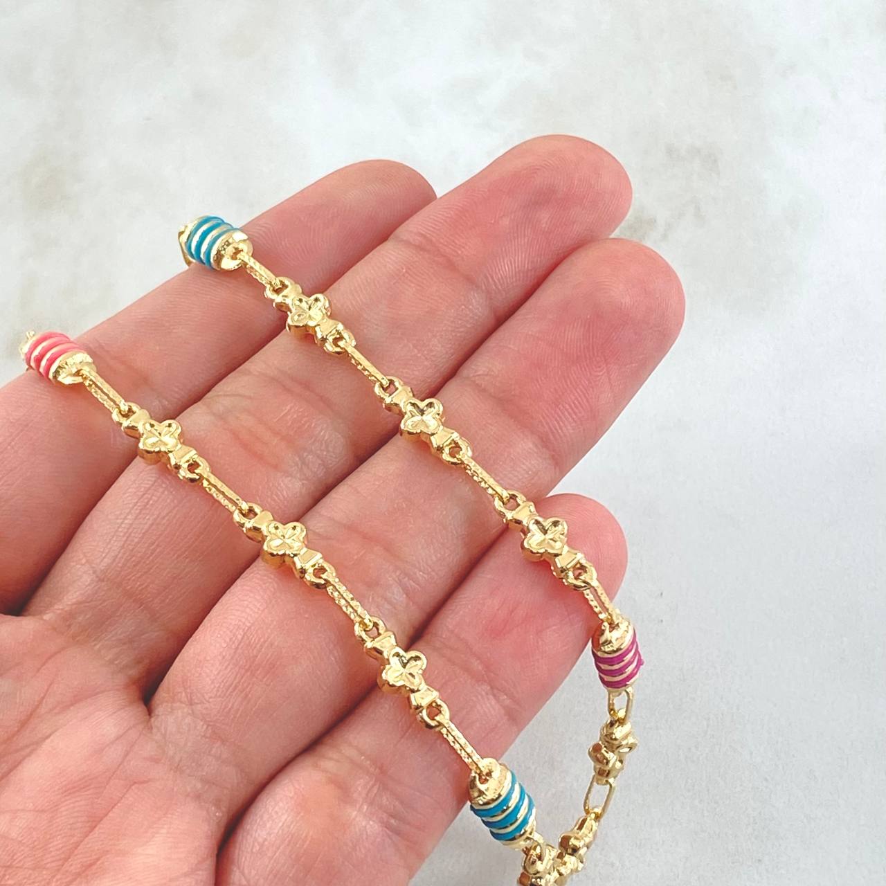 Cadena Rustica 11.35gr / 23 1/2 in / Oro Amarillo 18K *