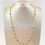 Cadena Rustica 12.25gr / 23 1/2 in / Oro Amarillo 18K *