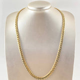 Cadena Cubana 14.95gr / 23 1/2 in / Oro Amarillo +1 18K