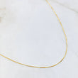 Cadena Veneciana 1.85gr / 19 3/4 in / 0.6mm Oro Amarillo +3 18K *